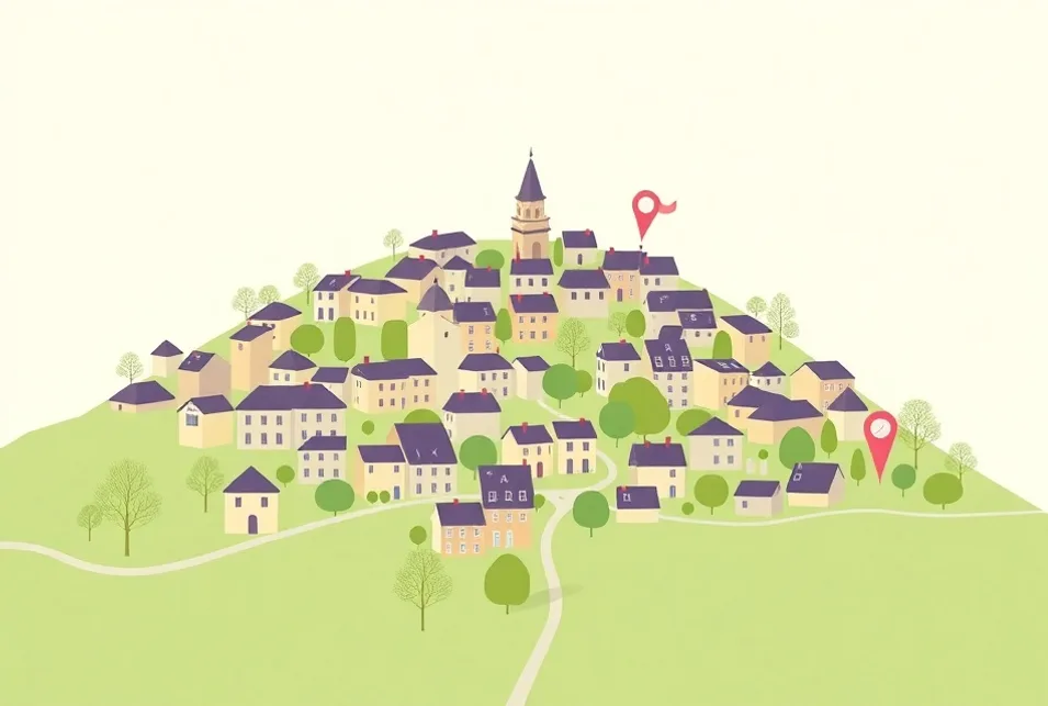 Carte du secteur d'intervention autour de Roquebrune-sur-Argens (83380)